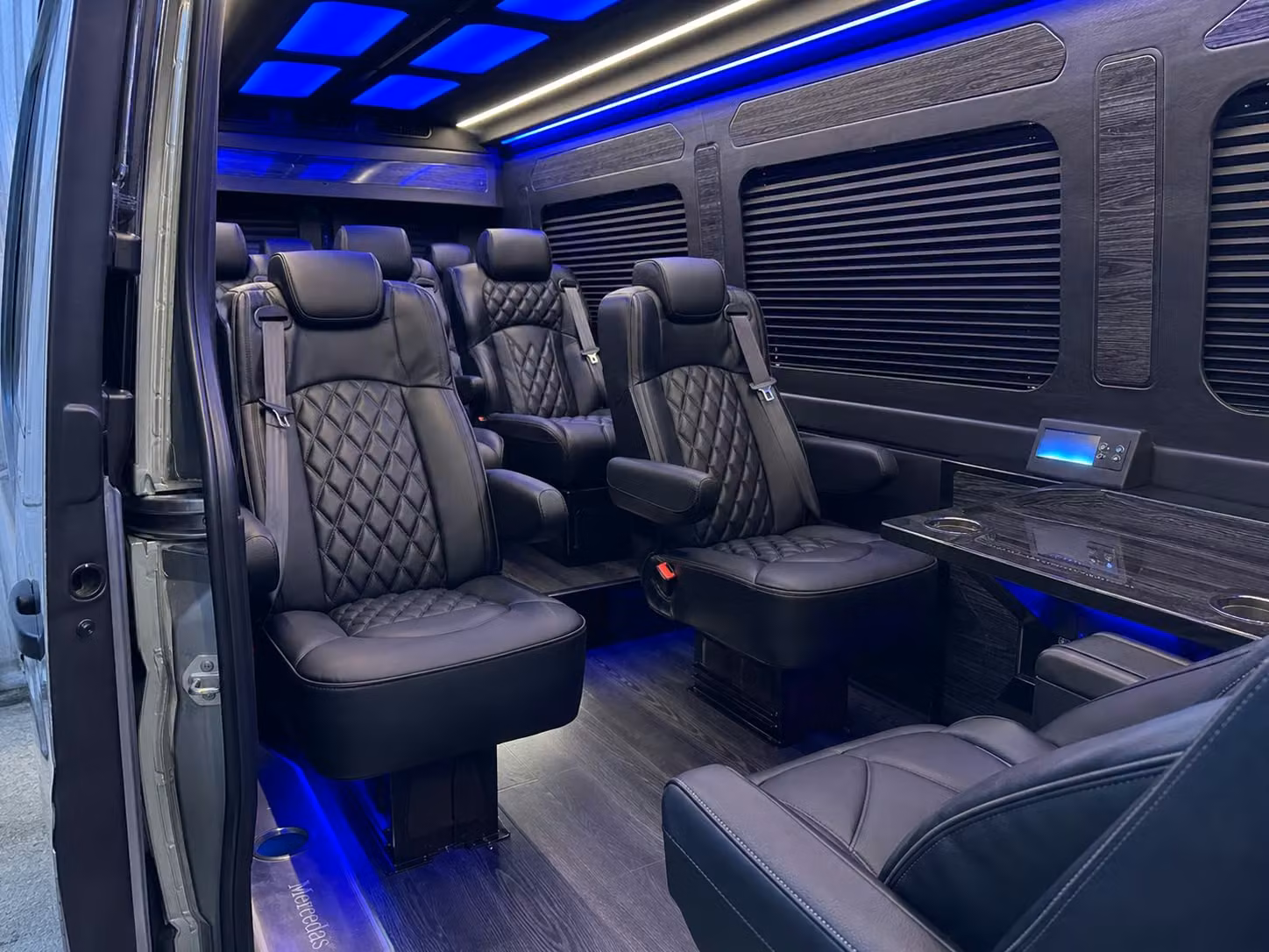 sprinter van transportation for groups and events across national city